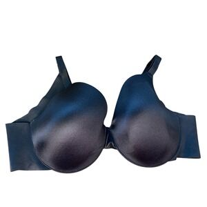 SOMA Vanishing Back Full Coverage Black bra adjustable straps. Size‎ 42C